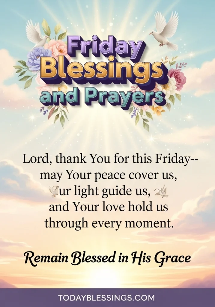 Friday Blessings and Prayers