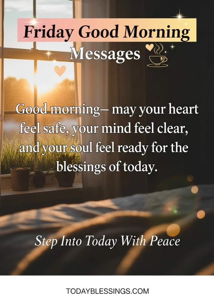 Friday Good Morning Messages