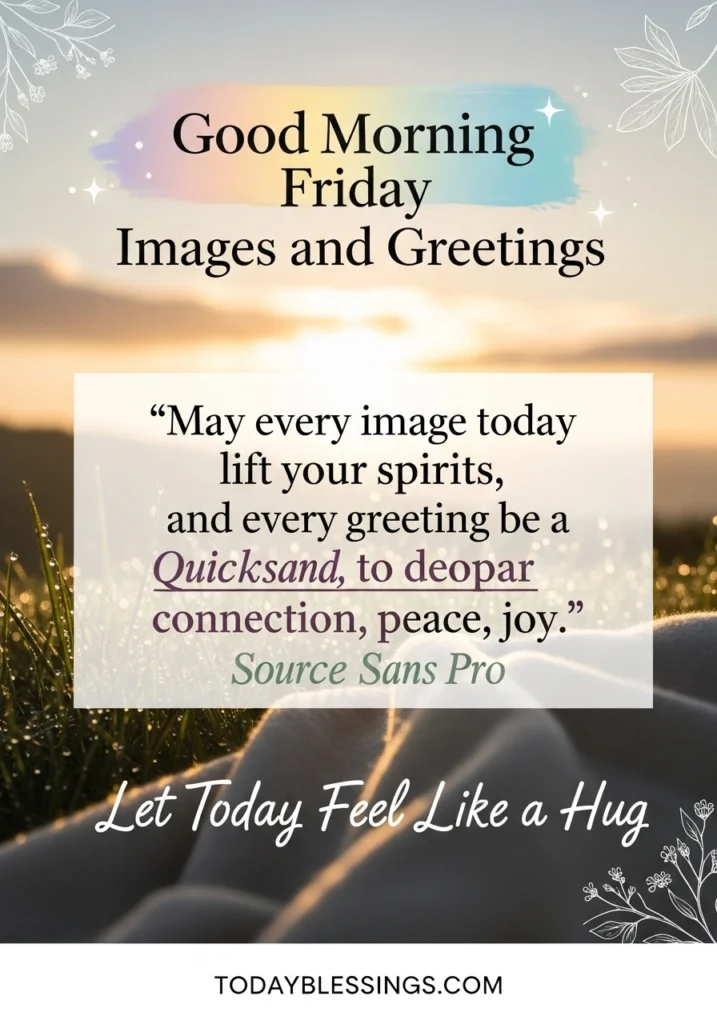 Good Morning Friday Images and Greetings