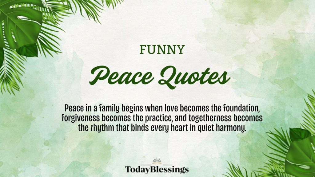 Peace Quotes